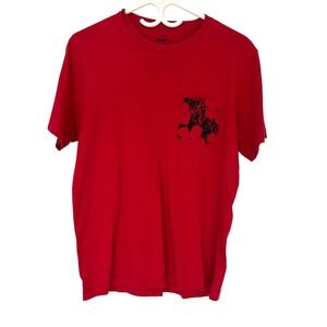 Andy‎ Warhol Men's M Red Graphic Tee Uniqlo SPRZ NY Collaboration with M.O.M.A.